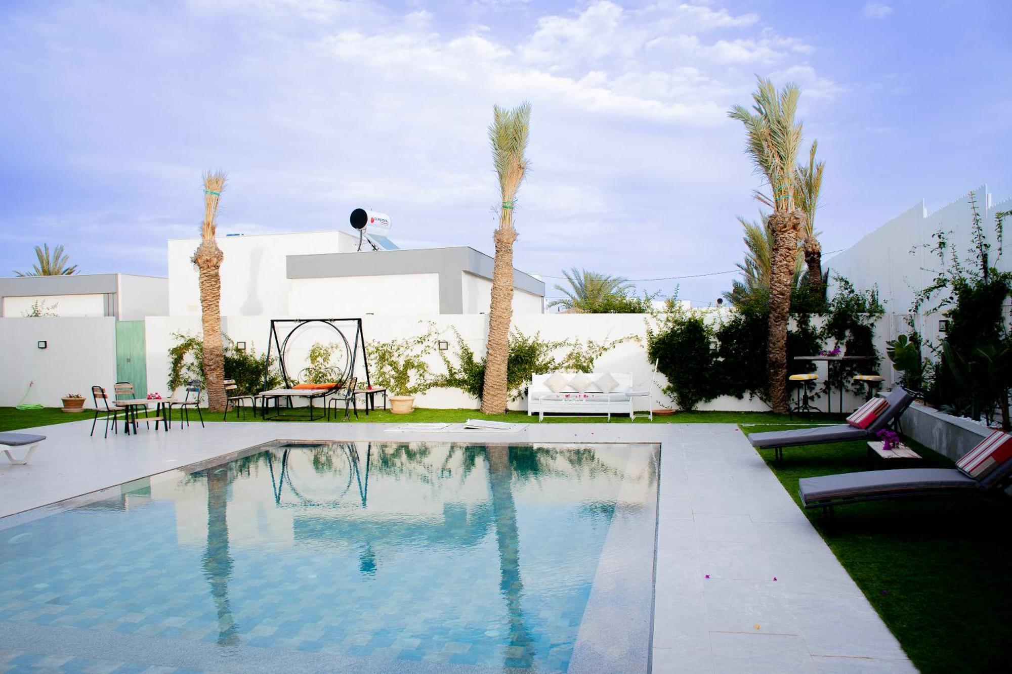 Villa Haut Standing Baboon, Djerba Tunisie Taguermess Extérieur photo